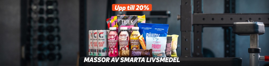 Upp till 20% rabatt p utvalda livsmedel